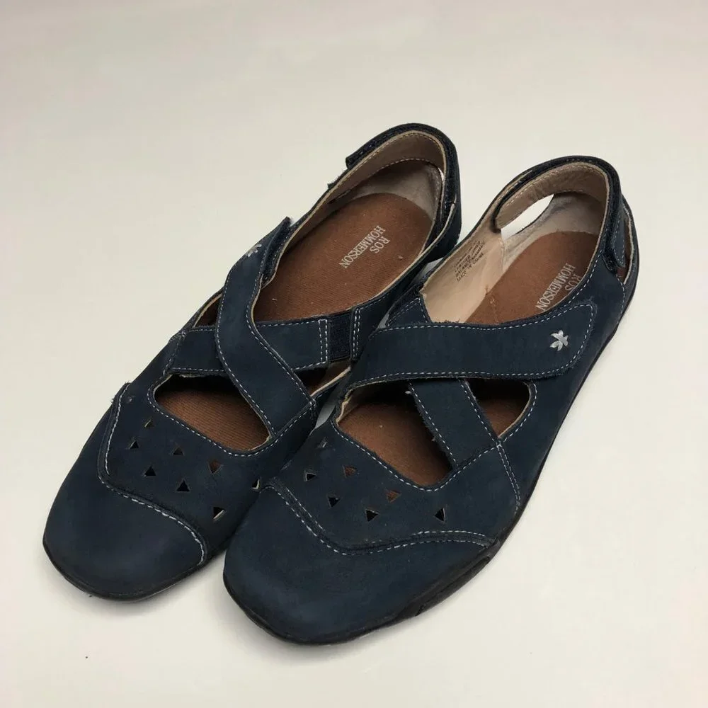 Ros Hommerson Women's 'Carrie' Nubuck Casual‎ Shoes sz 9N